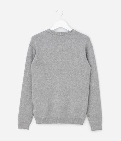 Saco Infantil en Punto con Moñitas de Terciopelo – Talle 5 a 14 años 2