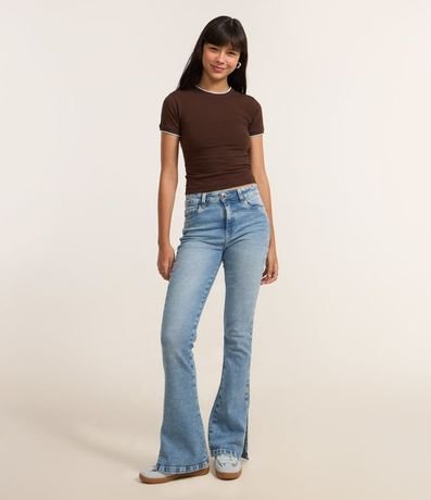 Remera New T-shirt en Algodón con Detalle en el Cuello 2