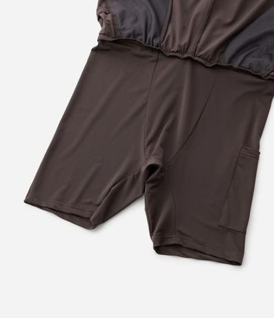 Bermuda Deportiva con Short de Compresión 3
