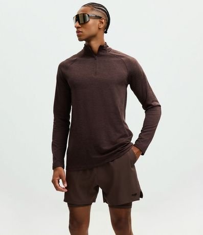 Bermuda Deportiva con Short de Compresión 5