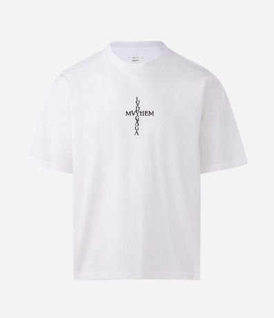 Remera Boxy en Algodón con Estampa Lady Gaga Mayhem 5