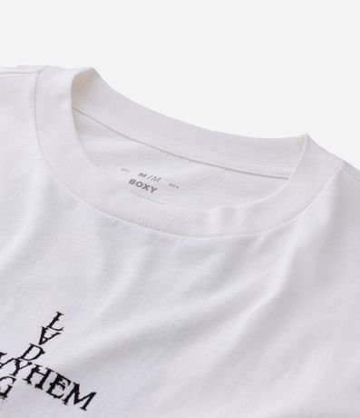 Remera Boxy en Algodón con Estampa Lady Gaga Mayhem 8