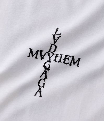 Remera Boxy en Algodón con Estampa Lady Gaga Mayhem 9