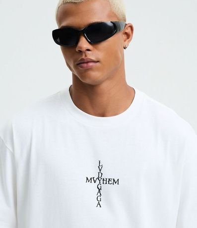 Remera Boxy en Algodón con Estampa Lady Gaga Mayhem 4