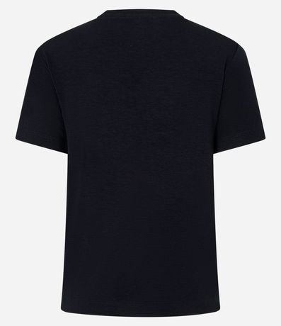 Blusa Básica en Viscosa con Escote V 6