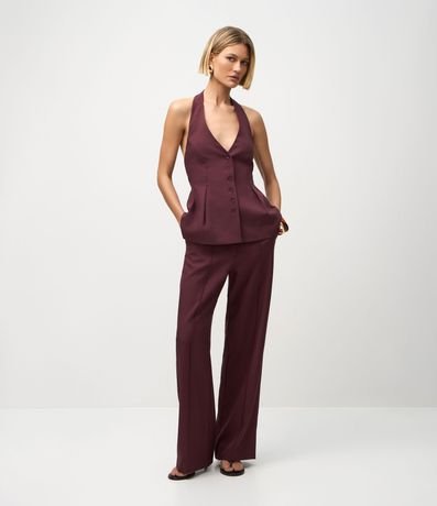 Blusa Frente Única en Crepé con Pliegues Delanteros 2