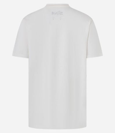 Remera en Algodón con Estampa Stitch Carpincho 5