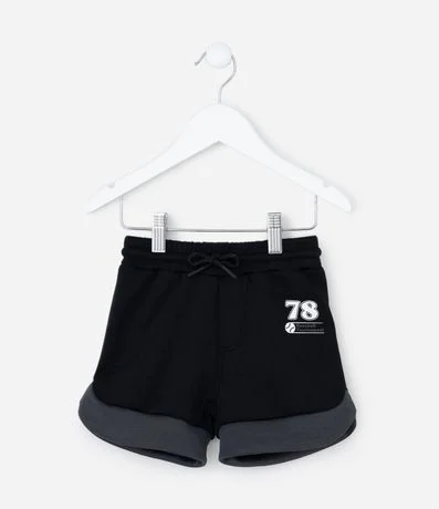 Bermuda Infantil en Algodón Deportiva con Estampado Talle 1 a 6
