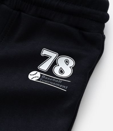 Bermuda Infantil en Algodón Deportiva con Estampado Talle 1 a 6 3