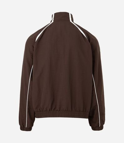 Campera en Poliamida con Rayas Laterales 5