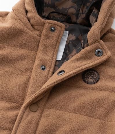 Campera Infantil Acolchada con Capucha 8