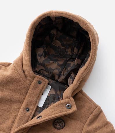 Campera Infantil Acolchada con Capucha 2