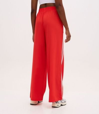 Pantalón Deportiva con Raya Lateral Contrastante y Bolsillos 4