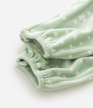 Mono Bebé y Cinta para el Pelo con Estampa Floral – Talle 0 a 18 Meses 7