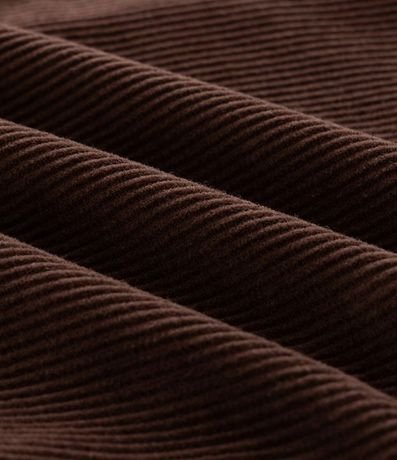 Camisa en Terciopelo con Bolsillo en el Pecho y Abotonado 7