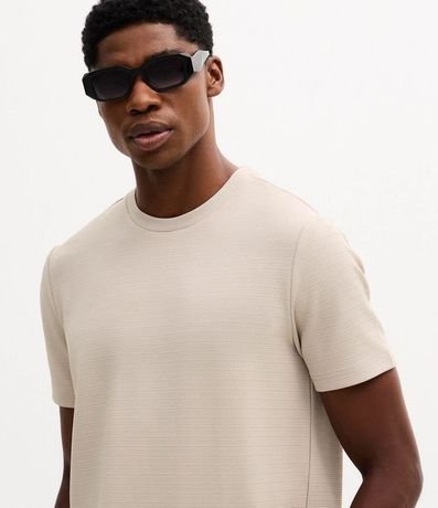 Remera Slim con Textura 4