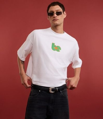 Remera Oversized en Algodón con Estampa Frente y Espalda Billie Eilish 3