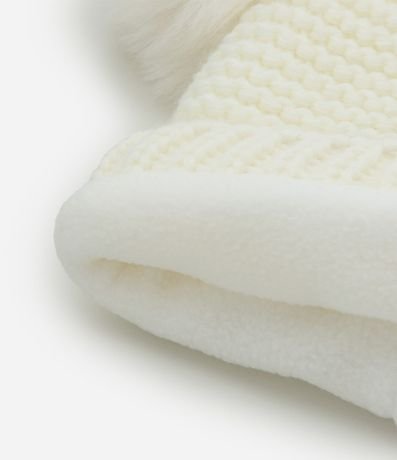 Gorro Infantil en Punto con Bordado de Animalito – Talle 0 a 12 Meses 4