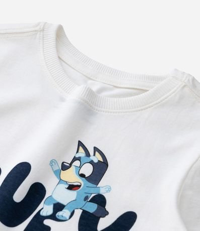 Kit 02 Camisetas Infantiles con Estampa Bluey - Talle 2 a 6 años 6