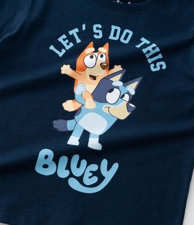Kit 02 Camisetas Infantiles con Estampa Bluey - Talle 2 a 6 años 7