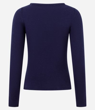 Sueter Punto en Viscosa con Escote Canoa 6