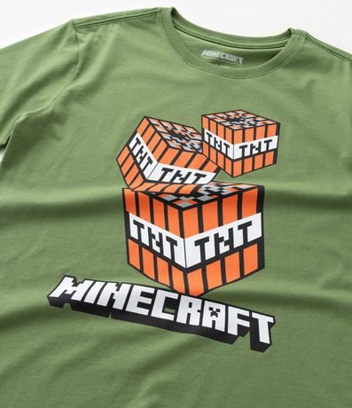 Kit 02 Camisetas Infantiles con Estampa Minecraft - Talle 5 a 14 años 6