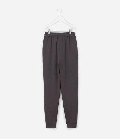 Pantalón Jogger Infantil en Modal con Recortes - Talle 5 a 14 años 2