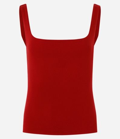 Blusa en Rib con Bretel Ancho 6