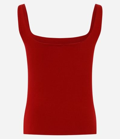 Blusa en Rib con Bretel Ancho 7