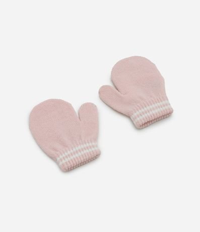 Conjunto Gorro con Guantes con Carita Bordada – Talle U 3