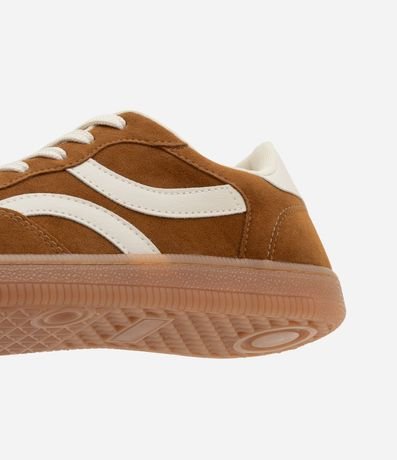 Championes Chuteira con Efecto Camurça y Recortes 3