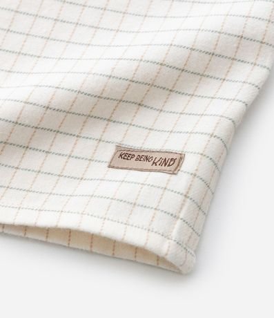 Camisa Infantil en Franela de Cuadros con Bolsillos – Talle 1 a 6 años 5