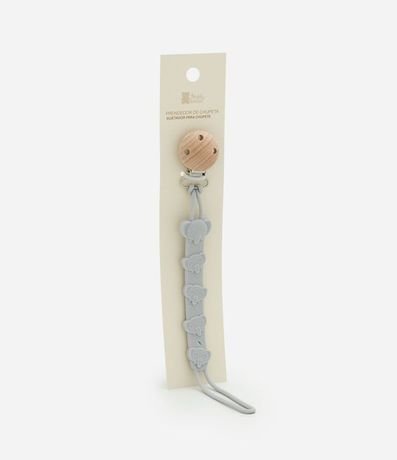 Prendedor de Chupeta Infantil en Silicone de Elefante - Talle único 5