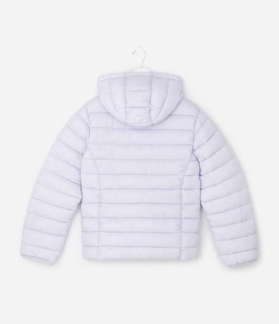 Campera Infantil Puffer en Microfibra con Capucha – Talle 5 a 16 años 2