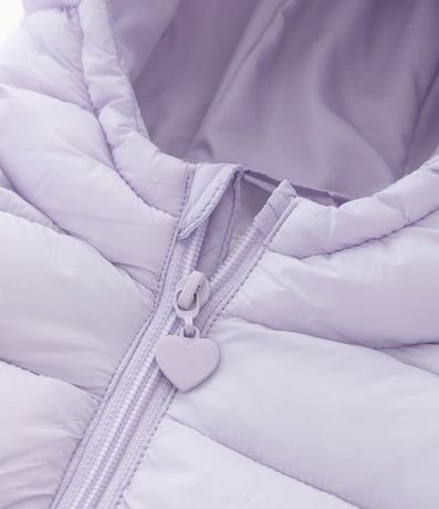 Campera Infantil Puffer en Microfibra con Capucha – Talle 5 a 16 años 7