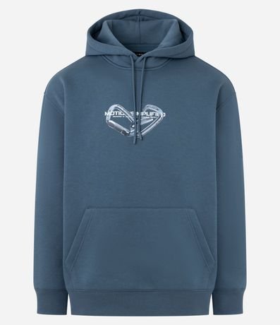 Saco Relajado en Algodón con Felpa y Estampa de Lettering 5