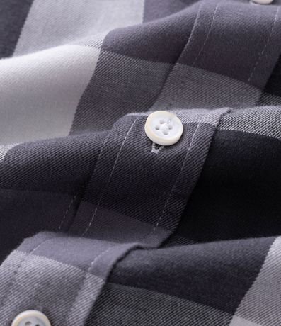 Camisa Manga Larga en Franela de Cuadros 3