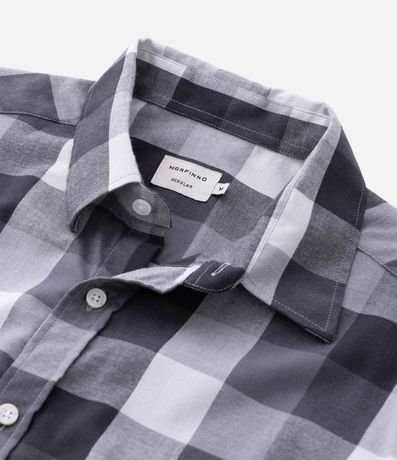 Camisa Manga Larga en Franela de Cuadros 4