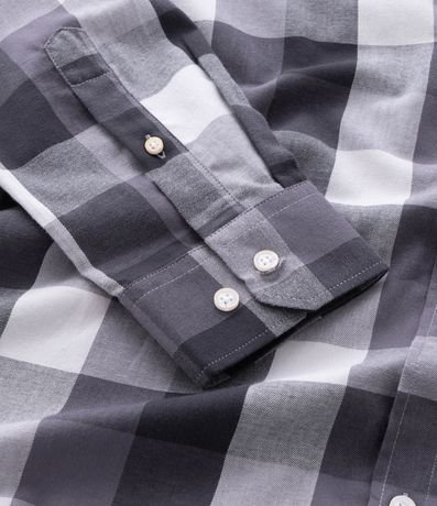 Camisa Manga Larga en Franela de Cuadros 5
