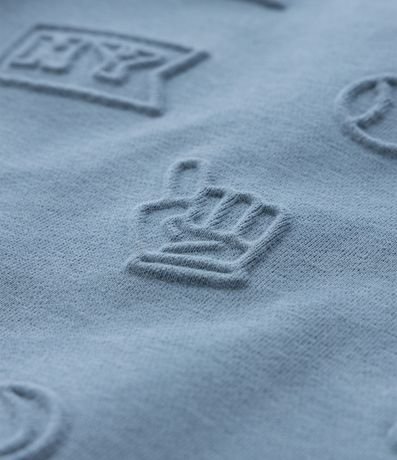 Saco Infantil con Ícones Embossed y Capucha – Talle 1 a 6 años 6