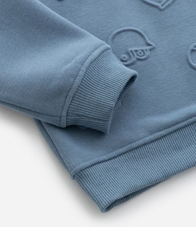 Saco Infantil con Ícones Embossed y Capucha – Talle 1 a 6 años 7