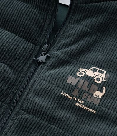 Chaleco Infantil Matelassados con Estampado Localizada – Talle 1 a 5/6 años 5