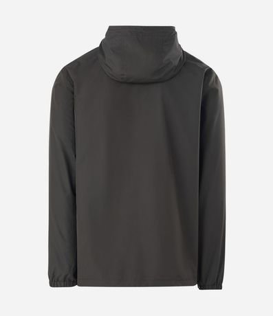 Campera Rompevientos con Capucha y Bolsillo con Cierre 2