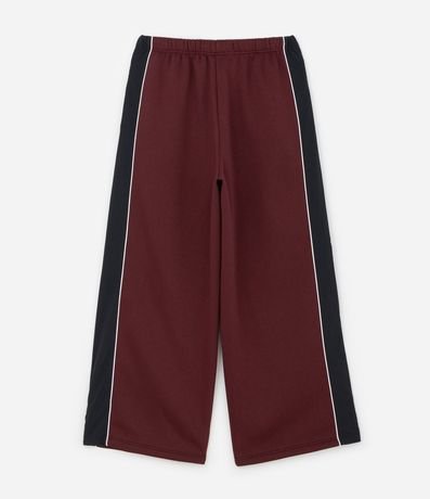 Pantalón de Algodón con Felpa y Painéis 5