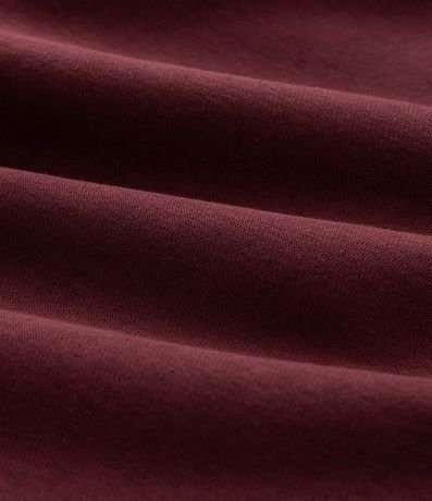 Pantalón de Algodón con Felpa y Painéis 6