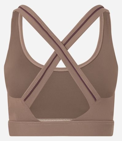 Top Copa Deportivo en Microfibra con Tiras Elásticas Cruzadas en la Espalda 2