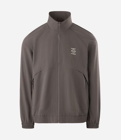 Campera Rompeviento con Recortes Delanteros y Bolsillo de Cremallera 7