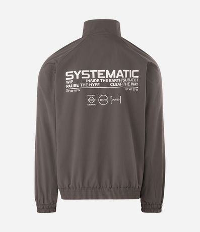 Campera Rompeviento con Recortes Delanteros y Bolsillo de Cremallera 8