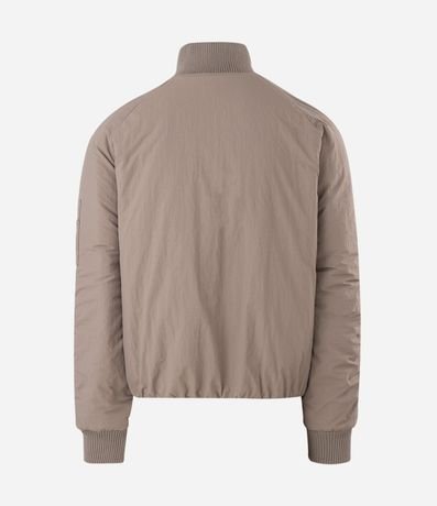 Campera Bomber en Poliamida con Bolsillos 6