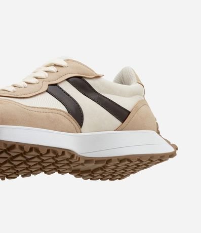 Championes Jogging en PU con Recortes Contrastantes 3